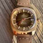 NOS Enicar Star Jewels Date Automatic